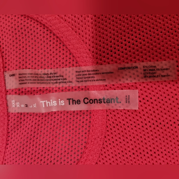 NWOT - Medium - Aritzia - The Constant - Margot Mesh Tank Top in Hot Pink - Picture 3 of 6